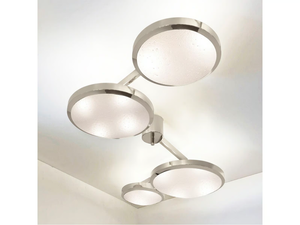 QUATTRO - Brass ceiling lamp _ GASPARE ASARO